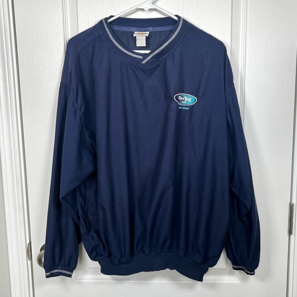 Hard Rock Cafe Other - Vintage Hard Rock Cafe Pull Over Las Vegas Size Small/ medium Blue